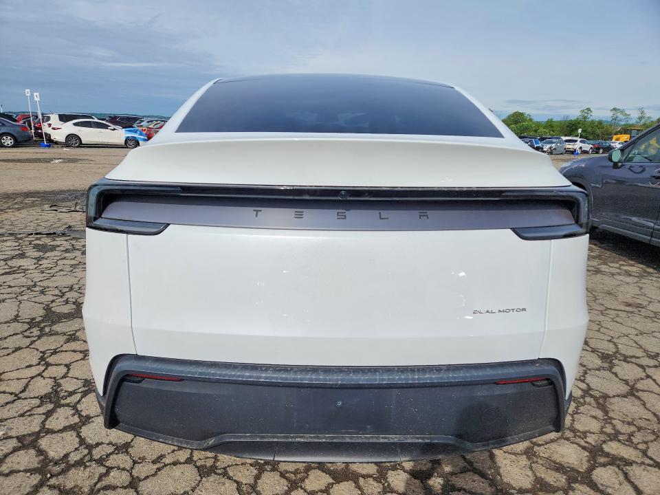 2026 Tesla Model y VIN 7SAYGDEE4TA409733 COPART salvage auction — FRONT END, Pa - Certificate Of Salvage, sold $14,400 on 2026-07-02 (photo 6)