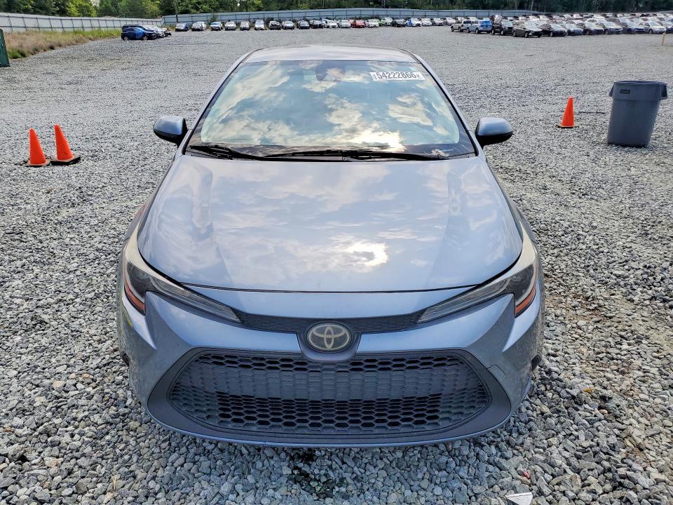 2020 Toyota Corolla VIN JTDEPRAE6LJ007257 COPART salvage auction — SIDE, Nc - Salvage Certificate Of Title, sold $150 on 2026-07-22 (photo 5)