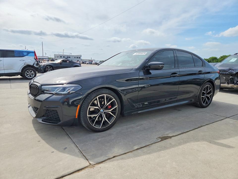 2022 BMW 5er VIN WBA53BH00NWX82055 COPART salvage auction — HAIL, Tx - Certificate Of Title, sold $15,100 on 2026-07-02 (photo 1)