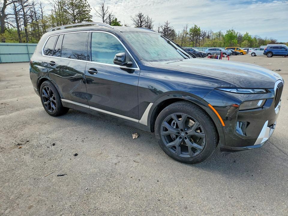 2025 BMW X7 VIN 5UX23EM09S9Z32573 COPART salvage auction — SIDE, Ny - Mv-907A Salvage Certificate, sold $47,500 on 2026-07-20 (photo 4)