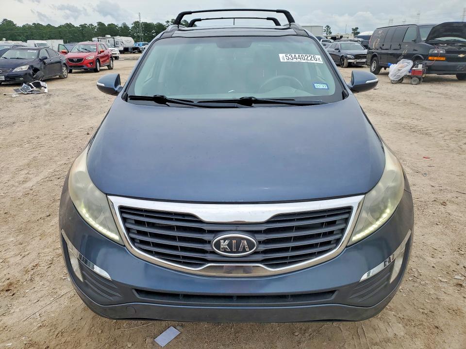 2012 Kia Sportage VIN KNDPC3A29C7349645 COPART salvage auction — REAR END, Tx - Salvage Vehicle Title, sold $775 on 2026-07-24 (photo 5)