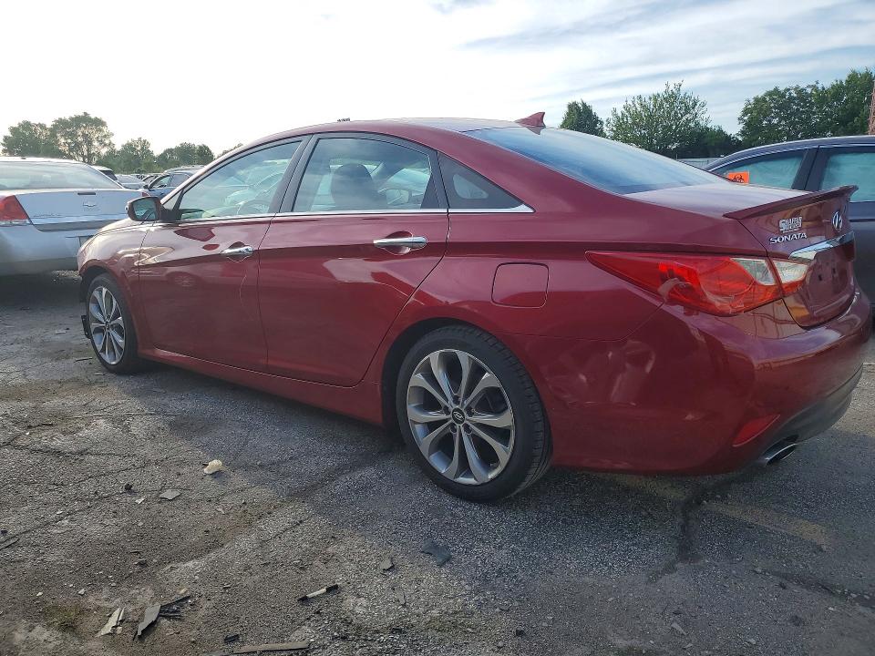 2014 Hyundai VIN 5NPEC4AC3EH901936 COPART salvage auction — FRONT END, In - Cert Of Title-Salvage Title, sold $1,650 on 2026-07-20 (photo 2)