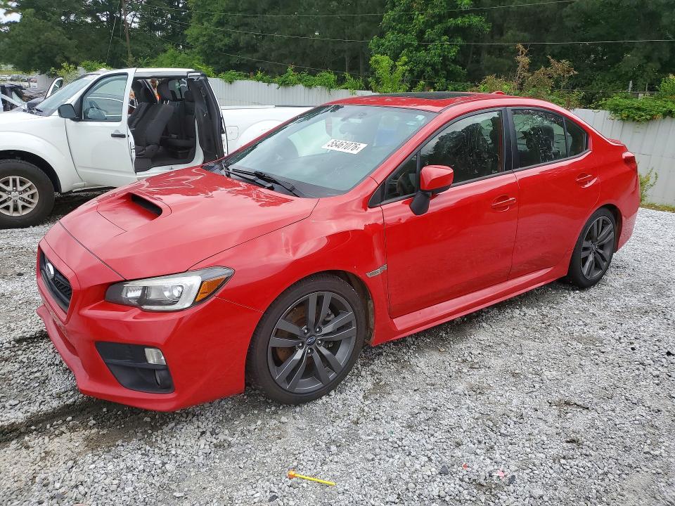 2016 Subaru VIN JF1VA1J67G8802199 COPART salvage auction — FRONT END, Ga - Certificate Of Title, sold $2,150 on 2026-07-23 (photo 1)
