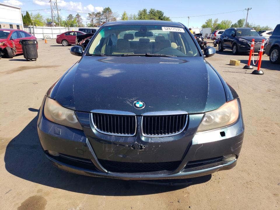 2007 BMW 3er VIN WBAVC73567KP33159 COPART salvage auction — SIDE, Ct - Cert Of Title-Salvage, sold $450 on 2026-07-10 (photo 5)