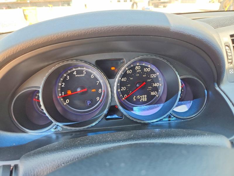 2009 Infiniti M VIN JNKCY01F09M852748 COPART salvage auction — FRONT END, Tx - Salvage Vehicle Title, sold $350 on 2026-07-08 (photo 9)