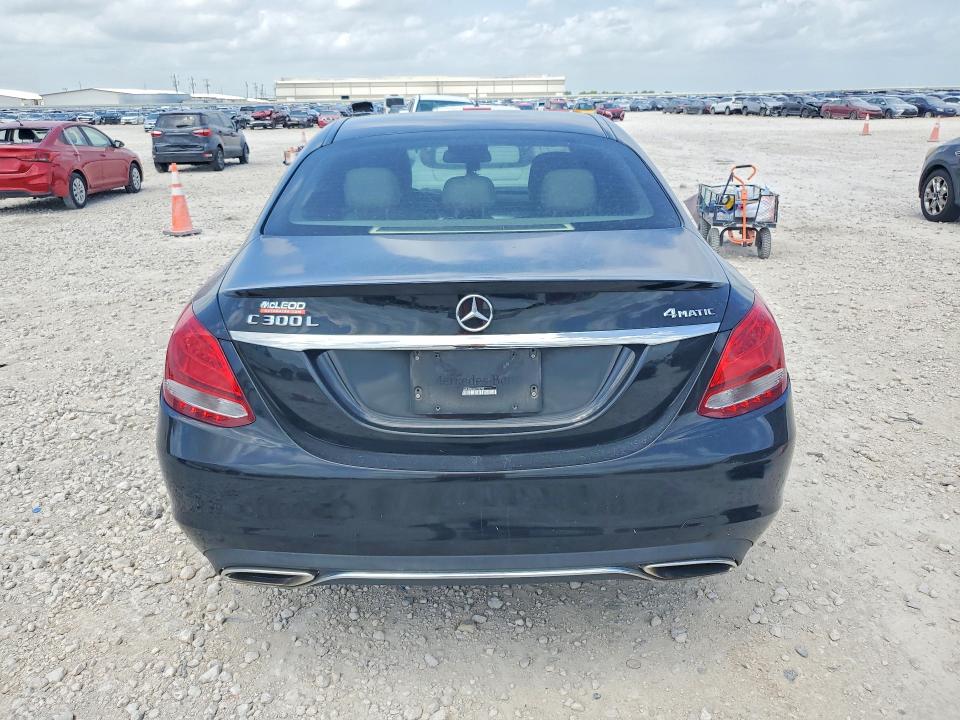 2016 Mercedes-benz C-klasse VIN 55SWF4KB2GU102702 COPART salvage auction — FRONT END, Tx - Salvage Vehicle Title, sold $3,800 on 2026-07-09 (photo 6)