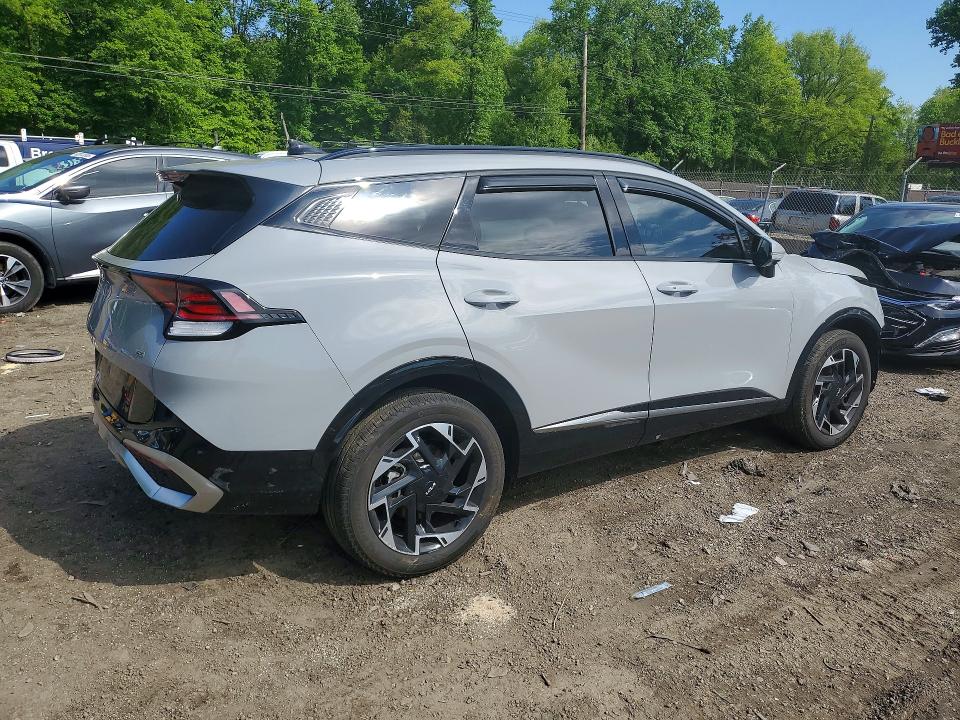 2025 Kia VIN 5XYK5CDFXSG257982 COPART salvage auction — FRONT END, Md - Cert Of Salvage > 75% Damage, sold $250 on 2026-07-28 (photo 3)