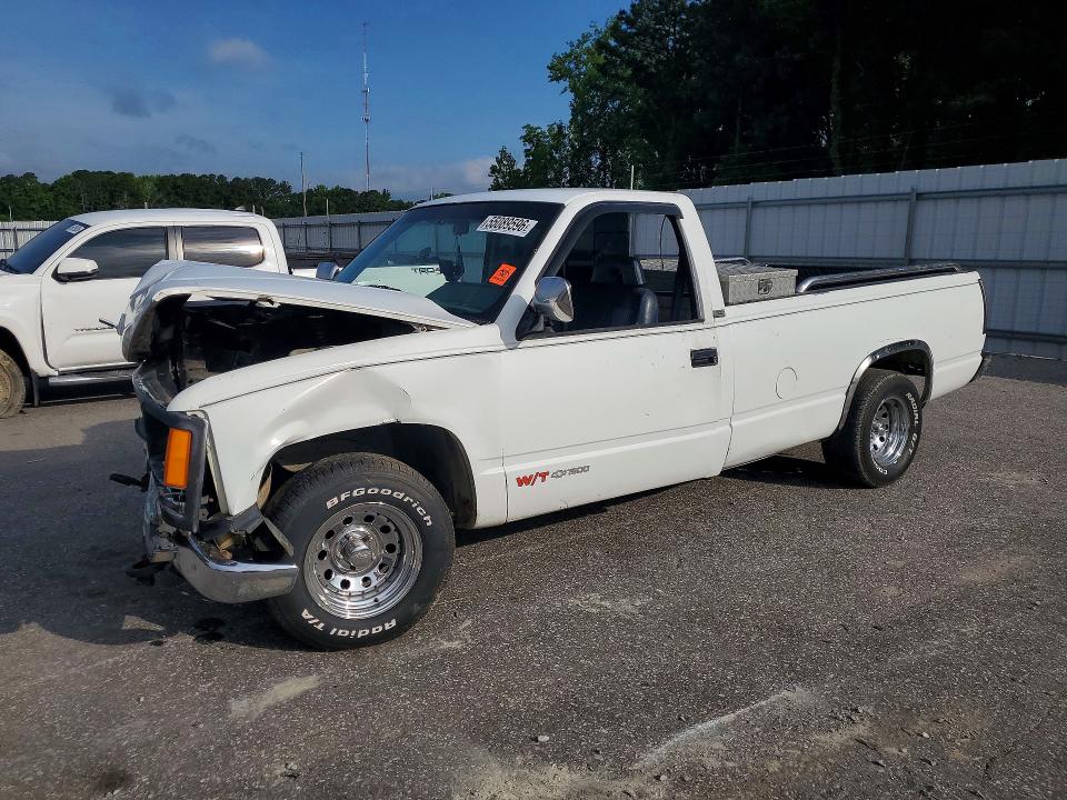 1992 Chevrolet Gmt-400 VIN 1GCDC14Z7NE175024 COPART salvage auction — FRONT END, Nc - Salvage Certificate Of Title, sold $250 on 2026-07-09 (photo 1)