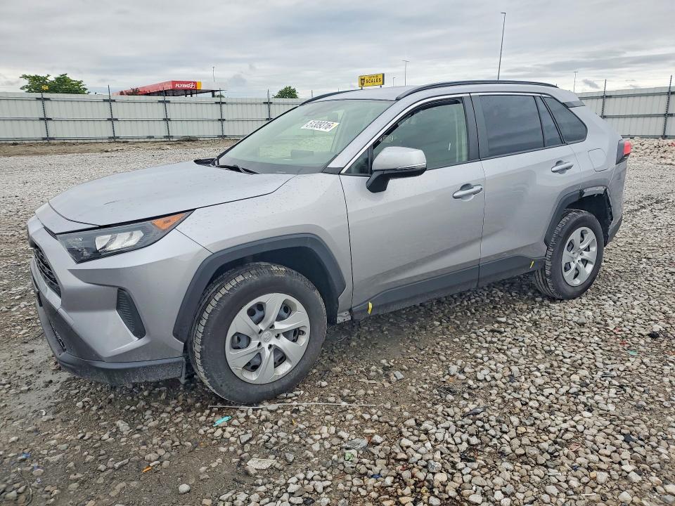 2019 Toyota Rav 4 VIN JTMG1RFVXKD015538 COPART salvage auction — REAR END, Il - Salvage Certificate, sold $10,200 on 2026-07-27 (photo 1)