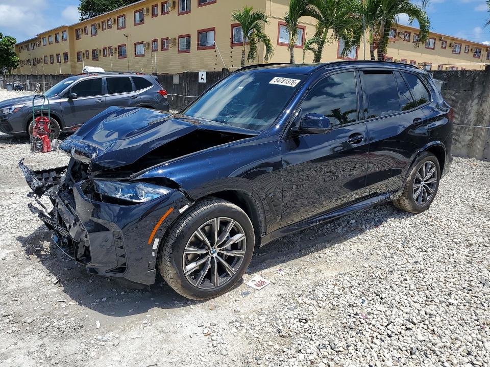 2025 BMW VIN 5UX23EU05S9X88827 COPART salvage auction — FRONT END, Fl - Cert Of Title Slvg Rebuildable, sold $350 on 2026-07-21 (photo 1)