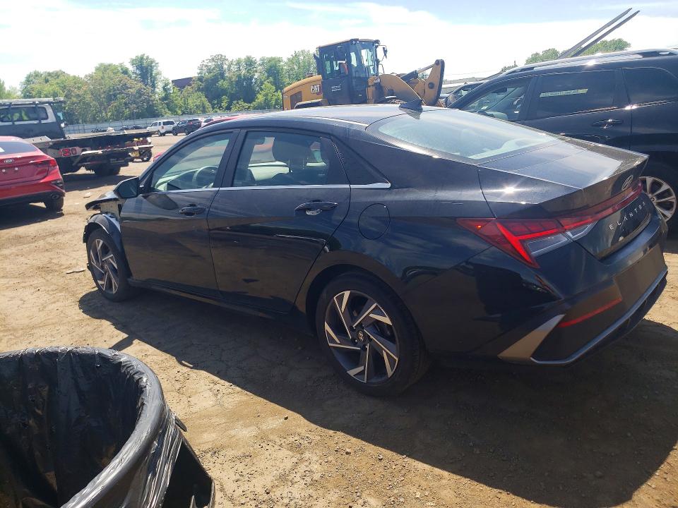 2025 Hyundai Elantra VIN KMHLS4DG9SU939242 COPART salvage auction — FRONT END, Ct - Cert Of Title-Salvage, sold $6,000 on 2026-07-17 (photo 2)