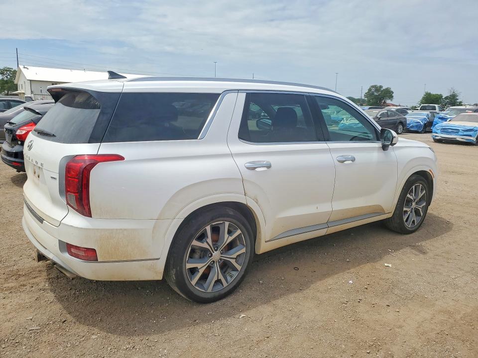 2021 Hyundai Palisade VIN KM8R5DHE7MU187585 COPART salvage auction — MECHANICAL, Mn - Certificate Of Title, sold $7,700 on 2026-07-31 (photo 3)