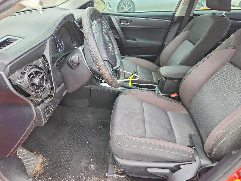 2017 Toyota Corolla VIN 5YFBURHE5HP663728 COPART salvage auction — FRONT END, Tx - Salvage Vehicle Title, sold $3,200 on 2026-07-23 (photo 7)