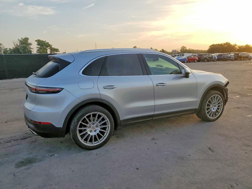 2019 Porsche Cayenne VIN WP1AA2AY1KDA11410 COPART salvage auction — FRONT END, Fl - Cert Of Title Slvg Rebuildable, sold $15,000 on 2026-07-09 (photo 3)