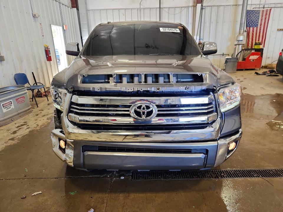 2017 Toyota Tundra VIN 5TFAW5F19HX607436 COPART salvage auction — FRONT END, Wi - Certificate Of Title, sold $8,300 on 2026-07-20 (photo 5)