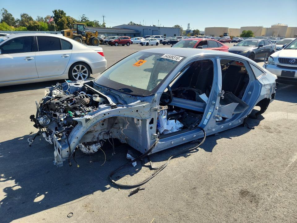 2022 Honda Civic VIN 2HGFE2F57NH600299 COPART salvage auction — VANDALISM, Ca - Non-Repairable Vehicle Cert, sold $50 on 2026-07-29 (photo 1)