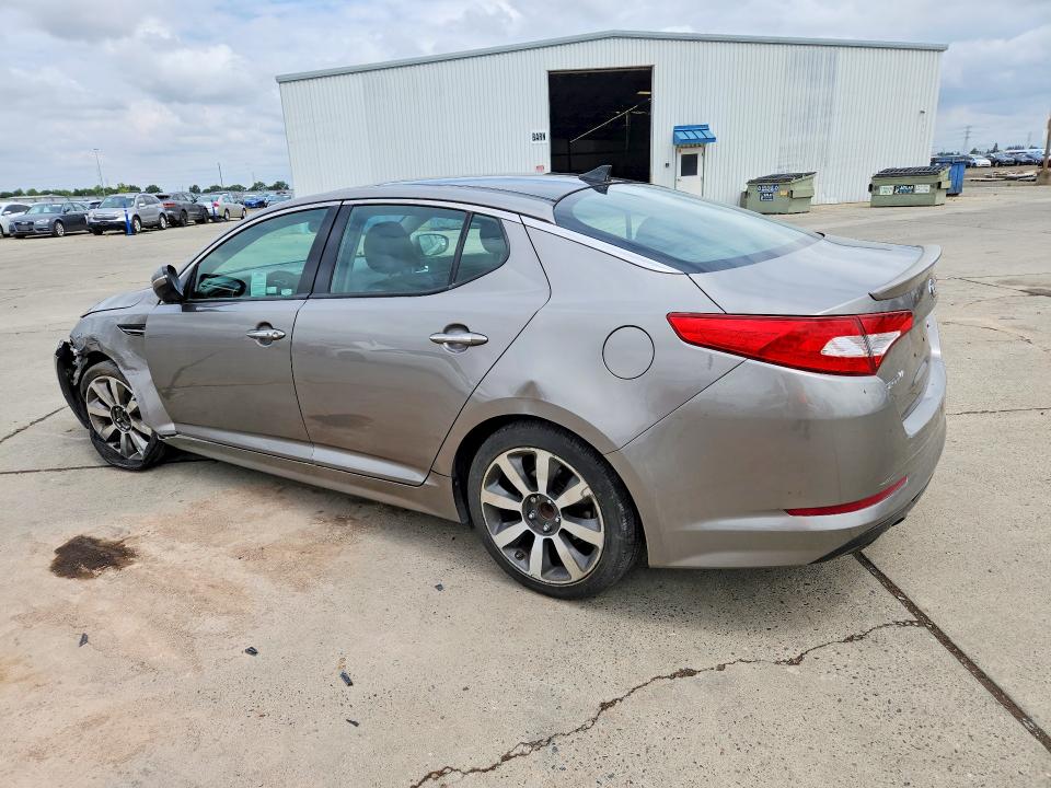 2013 Kia Optima VIN 5XXGR4A60DG242726 COPART salvage auction — FRONT END, CA - SALVAGE CERTIFICATE, sold $10 on 2026-07-27 (photo 2)