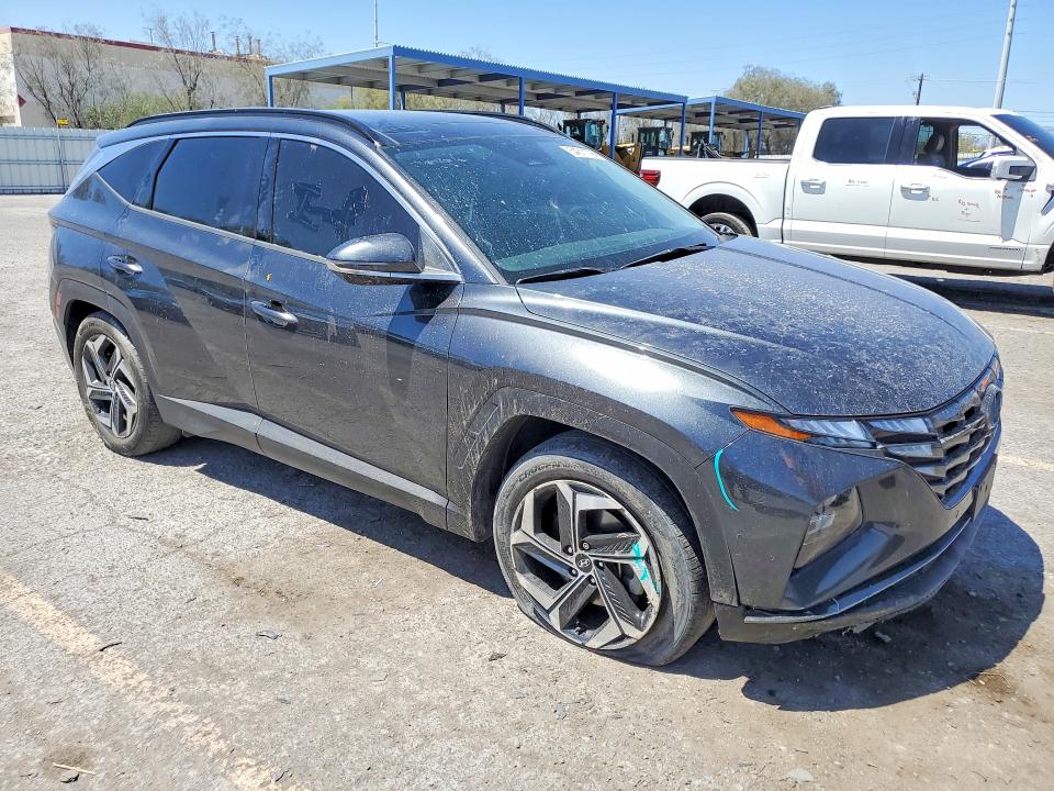 2022 Hyundai Tucson VIN 5NMJE3AE5NH051373 COPART salvage auction — FRONT END, Nv - Salvage Title, sold $8,600 on 2026-07-30 (photo 4)
