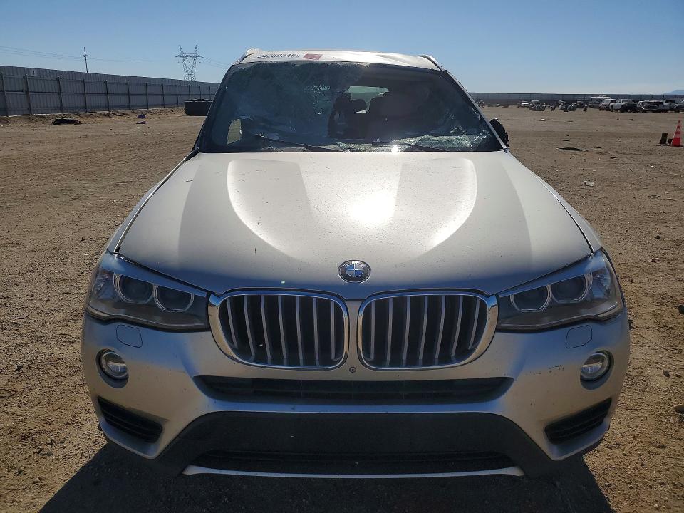 2015 BMW X3 VIN 5UXWX9C53F0D47916 COPART salvage auction — SIDE, Ca - Salvage Certificate, sold $1,700 on 2026-07-06 (photo 5)