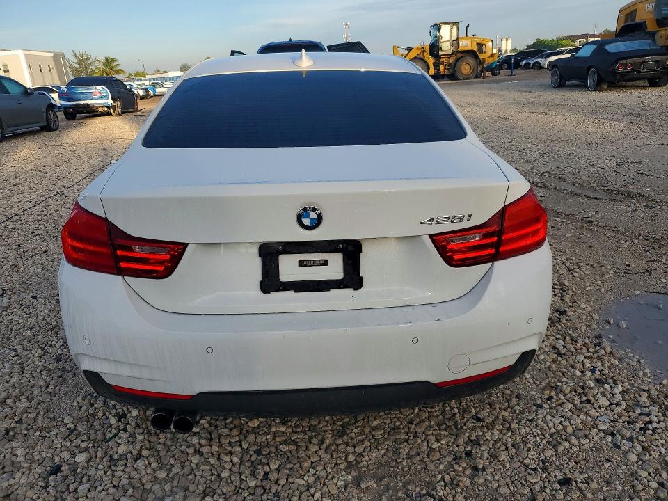 2015 BMW 4er VIN WBA3N3C57FK232452 COPART salvage auction — FRONT END, Fl - Cert Of Title Slvg Rebuildable, sold $3,250 on 2026-08-04 (photo 6)