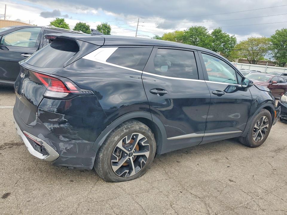 2023 Kia Sportage VIN 5XYK33AF2PG099865 COPART salvage auction — FRONT END, OH - CERT OF TITLE-SALVAGE, sold $6,400 on 2026-07-06 (photo 3)