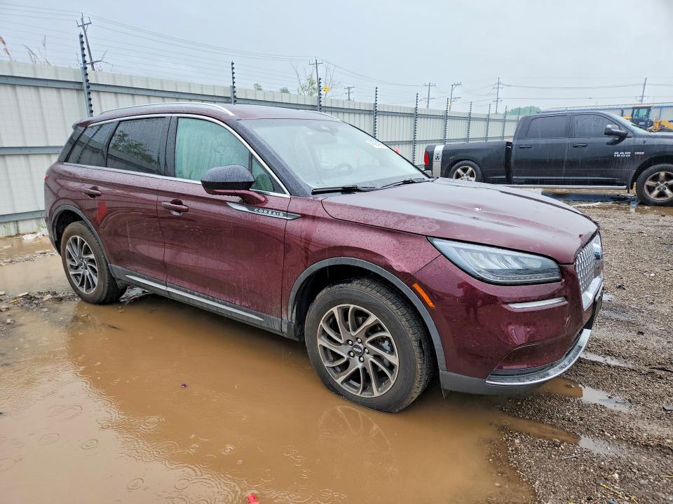 2020 Lincoln Corsair VIN 5LMCJ1D99LUL15331 COPART salvage auction — HAIL, IL - SALVAGE CERTIFICATE, sold $7,100 on 2026-07-29 (photo 4)