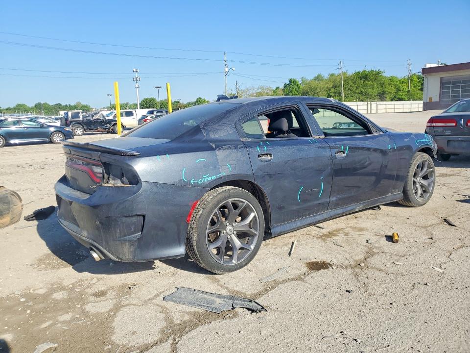 2019 Dodge Charger VIN 2C3CDXHG2KH608987 COPART salvage auction — FRONT END, In - Cert Of Title-Salvage Title, sold $5,100 on 2026-07-02 (photo 3)
