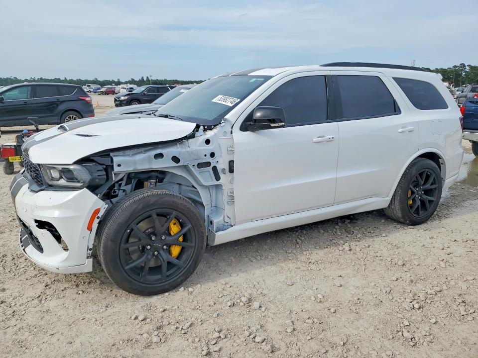 2024 Dodge Durango VIN 1C4SDJGJ8RC220595 COPART salvage auction — FRONT END, Tx - Certificate Of Title, sold $38,750 on 2026-07-21 (photo 1)
