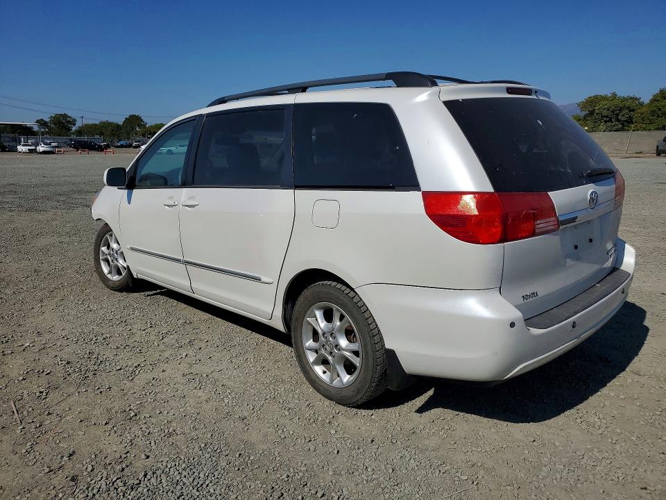 2004 Toyota Sienna VIN 5TDBA22C34S009173 COPART salvage auction — FRONT END, Ca - Non-Repairable Vehicle Cert, sold $875 on 2026-07-17 (photo 2)