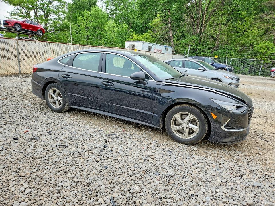 2021 Hyundai Sonata VIN 5NPEG4JA0MH121605 COPART salvage auction — FRONT END, Oh - Cert Of Title-Salvage, sold $4,150 on 2026-07-08 (photo 4)