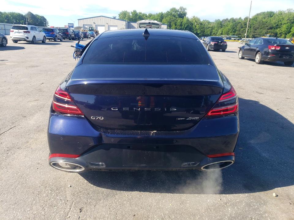 2023 Genesis VIN KMTG54TE3PU115145 COPART salvage auction — FRONT END, Nc - Salvage Certificate Of Title, sold $275 on 2026-07-28 (photo 6)