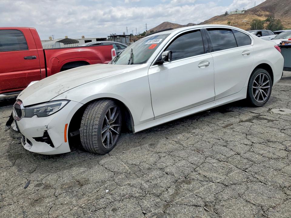 2020 BMW 3er VIN 3MW5R1J05L8B32601 COPART salvage auction — FRONT END, Ca - Dis/Dlr/Exp Only Clean Title, sold $7,300 on 2026-07-30 (photo 1)