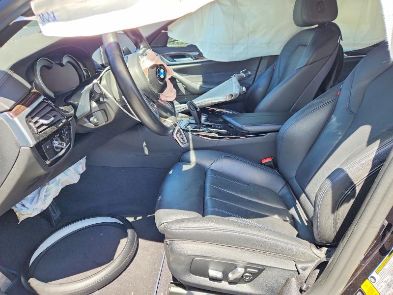 2017 BMW 5er VIN WBAJA7C31HG904472 COPART salvage auction — FRONT END, Md - Cert Of Salvage > 75% Damage, sold $4,150 on 2026-07-10 (photo 8)