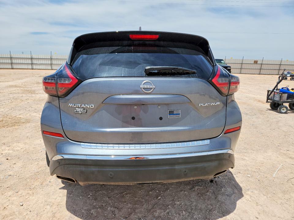 2024 Nissan Murano VIN 5N1AZ2DJ1RC112449 COPART salvage auction — FRONT END, Tx - Salvage Vehicle Title, sold $4,150 on 2026-07-29 (photo 6)