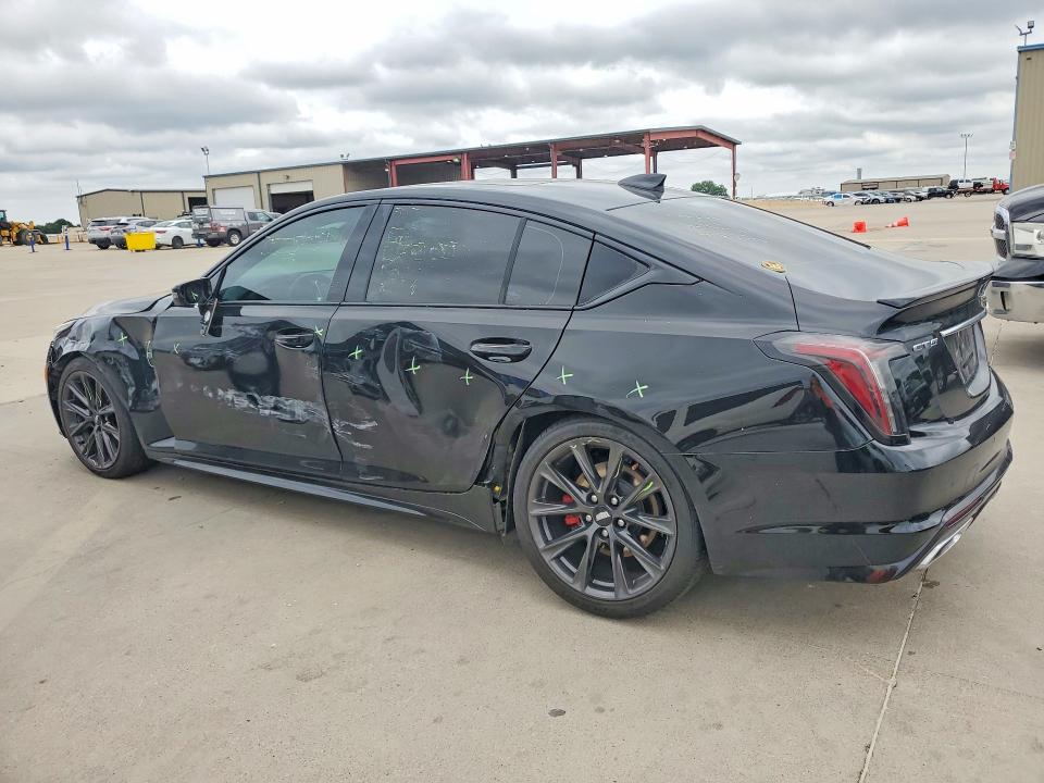 2022 Cadillac Ct5 VIN 1G6DP5RK6N0128302 COPART salvage auction — FRONT END, Tx - Salvage Vehicle Title, sold $12,100 on 2026-07-23 (photo 2)