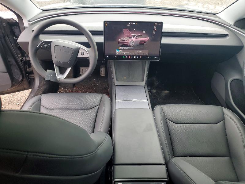 2025 Tesla Model 3 VIN 5YJ3E1EA2SF062882 COPART salvage auction — SIDE, Salvage Title, sold $20,600 on 2026-07-10 (photo 8)
