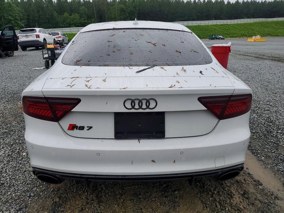 2017 Audi S7 VIN WUAWAAFC0HN901045 COPART salvage auction — FRONT END, Nc - Salvage Certificate Of Title, sold $7,700 on 2026-07-30 (photo 6)