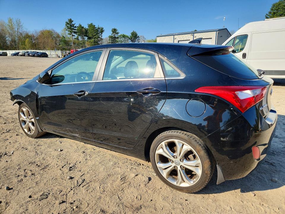 2013 Hyundai Elantra VIN KMHD35LE6DU130632 COPART salvage auction — FRONT END, Ma - Cert Of Title-Reconstrctd Coll, sold $800 on 2026-07-02 (photo 2)