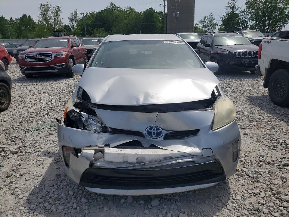 2012 Toyota Prius VIN JTDKN3DU0C5379341 COPART salvage auction — FRONT END, Salvage Title, sold $1,200 on 2026-07-09 (photo 5)