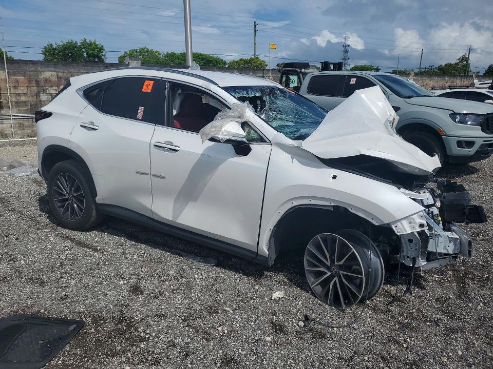 2025 Lexus Nx 250 VIN JTJADCAZ2S5024066 COPART salvage auction — FRONT END, Fl - Cert Of Title Slvg Rebuildable, sold $1,200 on 2026-07-28 (photo 4)