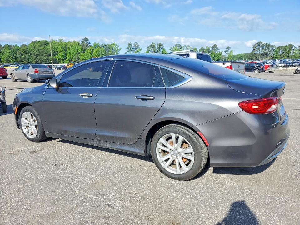 2015 Chrysler 200 VIN 1C3CCCABXFN726194 COPART salvage auction — SIDE, Nc - Salvage Certificate Of Title, sold $275 on 2026-07-09 (photo 2)