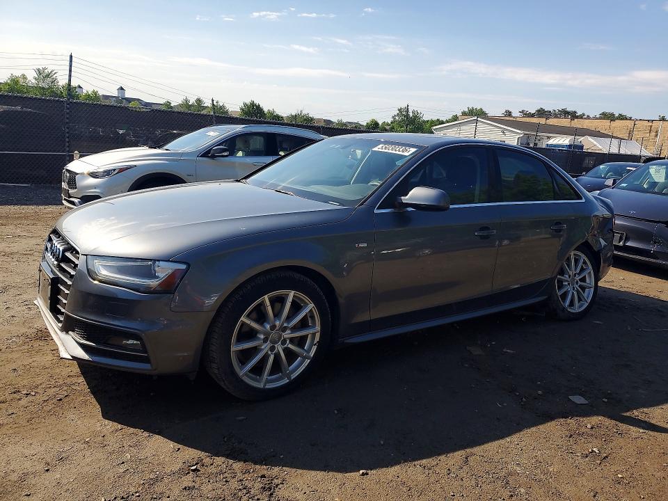2016 Audi A4 VIN WAUBFAFL8GN005682 COPART salvage auction — REAR END, Salvage Title, sold $1,650 on 2026-07-23 (photo 1)
