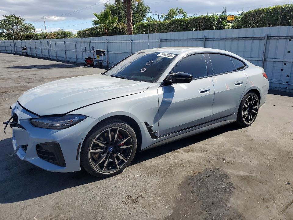 2023 BMW I4 VIN WBY33AW08PFR39954 — COPART salvage auction photo