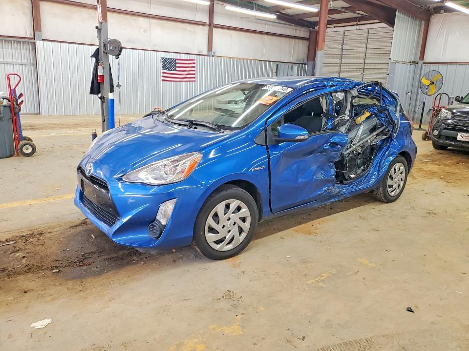 2015 Toyota Prius VIN JTDKDTB37F1098565 COPART salvage auction — ROLLOVER, Nc - Salvage Certificate Of Title, sold $625 on 2026-07-15 (photo 1)