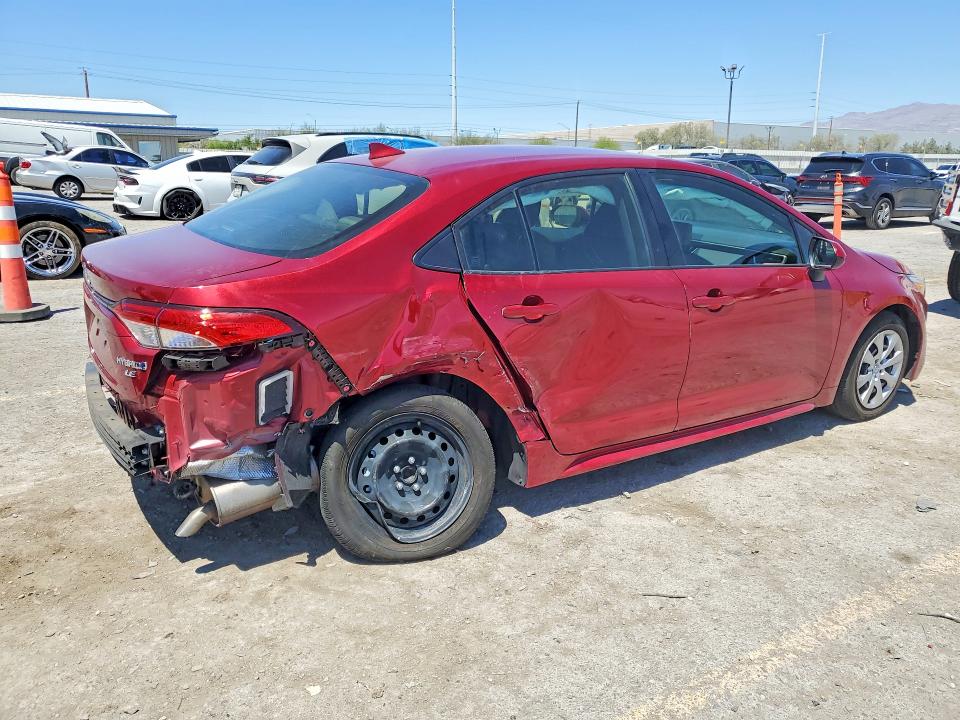2024 Toyota Corolla VIN JTDBCMFE1RJ034935 COPART salvage auction — REAR END, Nv - Salvage Title, sold $150 on 2026-07-30 (photo 3)