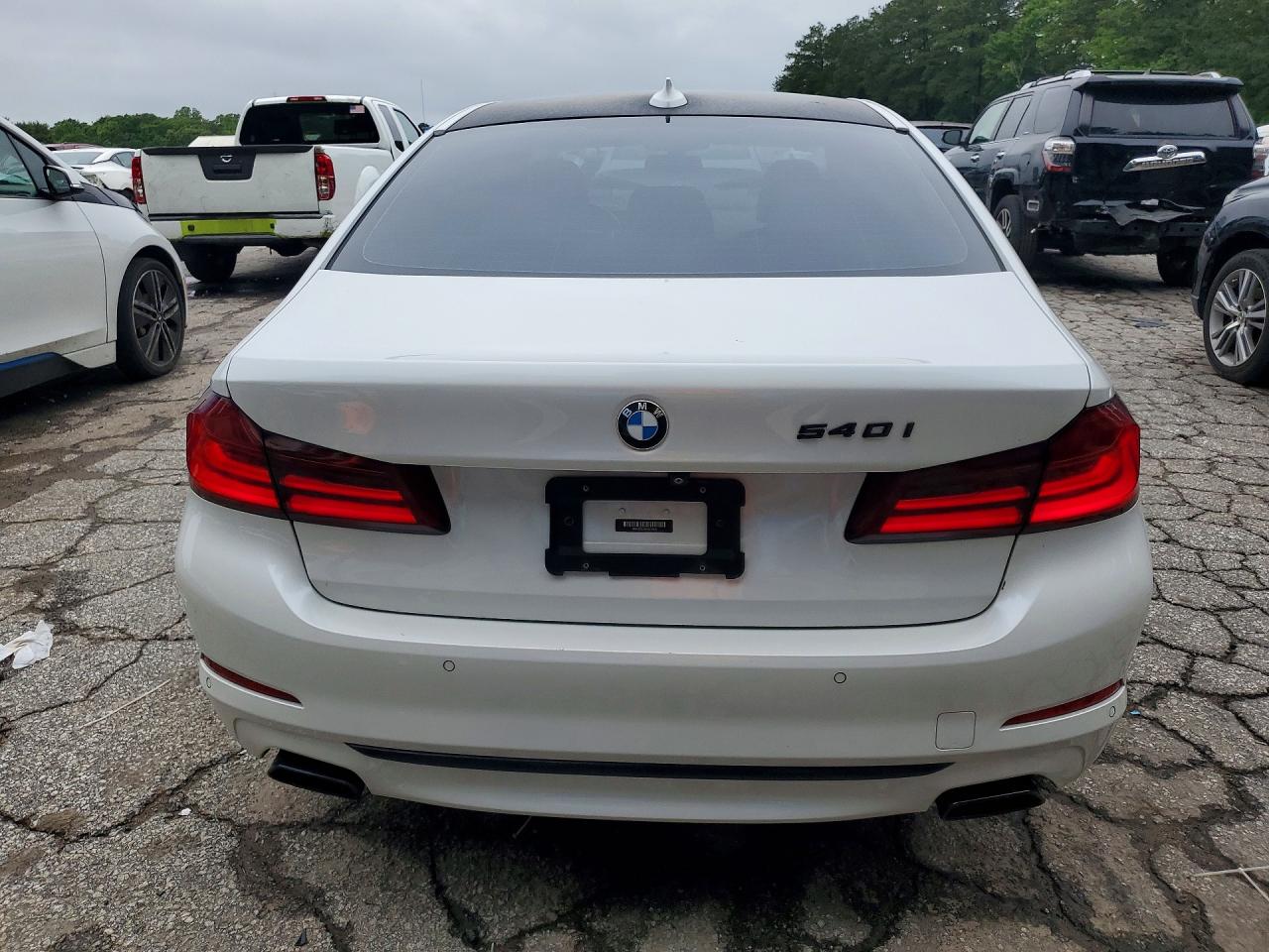 2017 BMW 5 Series VIN WBAJE5C36HG915430 COPART salvage auction — Minor Dent/Scratches, AL - CERTIFICATE OF TITLE, sold $7,000 on 2026-06-30 (photo 6)