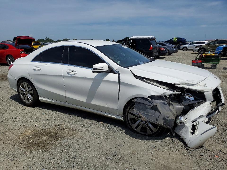 2018 Mercedes-benz Cla-class VIN WDDSJ4EB0JN639898 COPART salvage auction — FRONT END, Ca - Salvage Certificate, sold $1,000 on 2026-07-02 (photo 4)