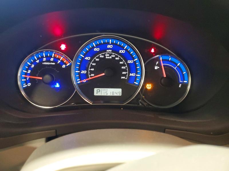 2009 Subaru Forester VIN JF2SH64619H744869 COPART salvage auction — FRONT END, Pa - Certificate Of Salvage, sold $425 on 2026-07-02 (photo 9)