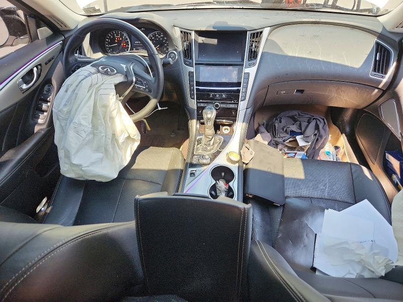 2022 Infiniti Q50 VIN JN1EV7BR1NM340224 COPART salvage auction — FRONT END, Nj - Cert Of Title-Salvage, sold $5,400 on 2026-07-02 (photo 8)