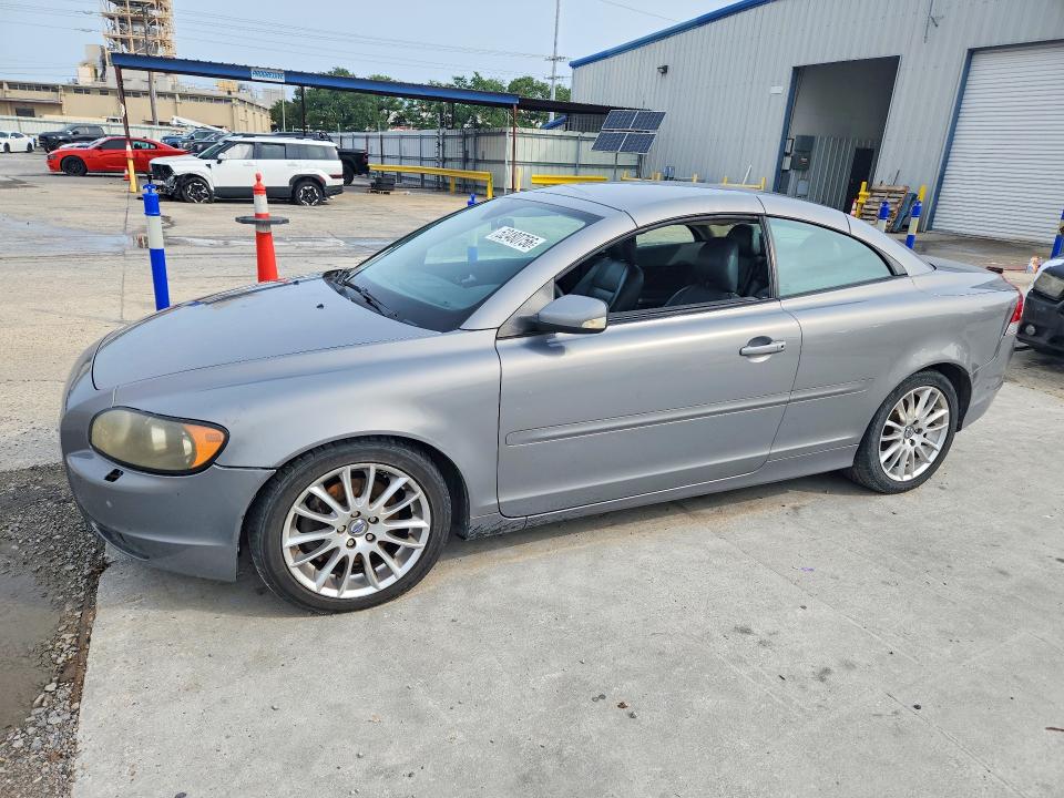 2007 Volvo C70 VIN YV1MC68227J019097 COPART salvage auction — SIDE, FL - CERT OF TITLE SLVG REBUILDABLE, sold $350 on 2026-08-19 (photo 1)